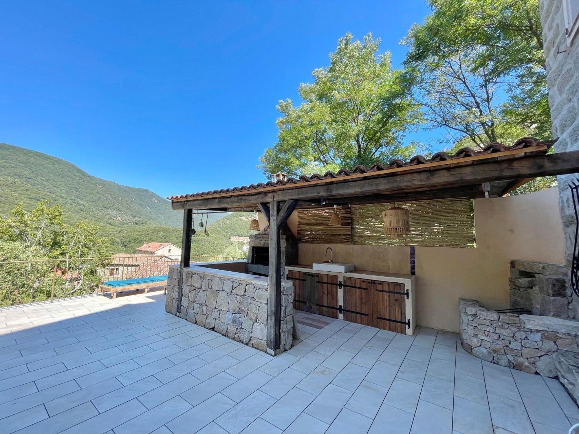Casa Arena Authentique Maison De Village Avec Piscine Au Coeur De L'Alta Rocca - Zoza Екстериор снимка