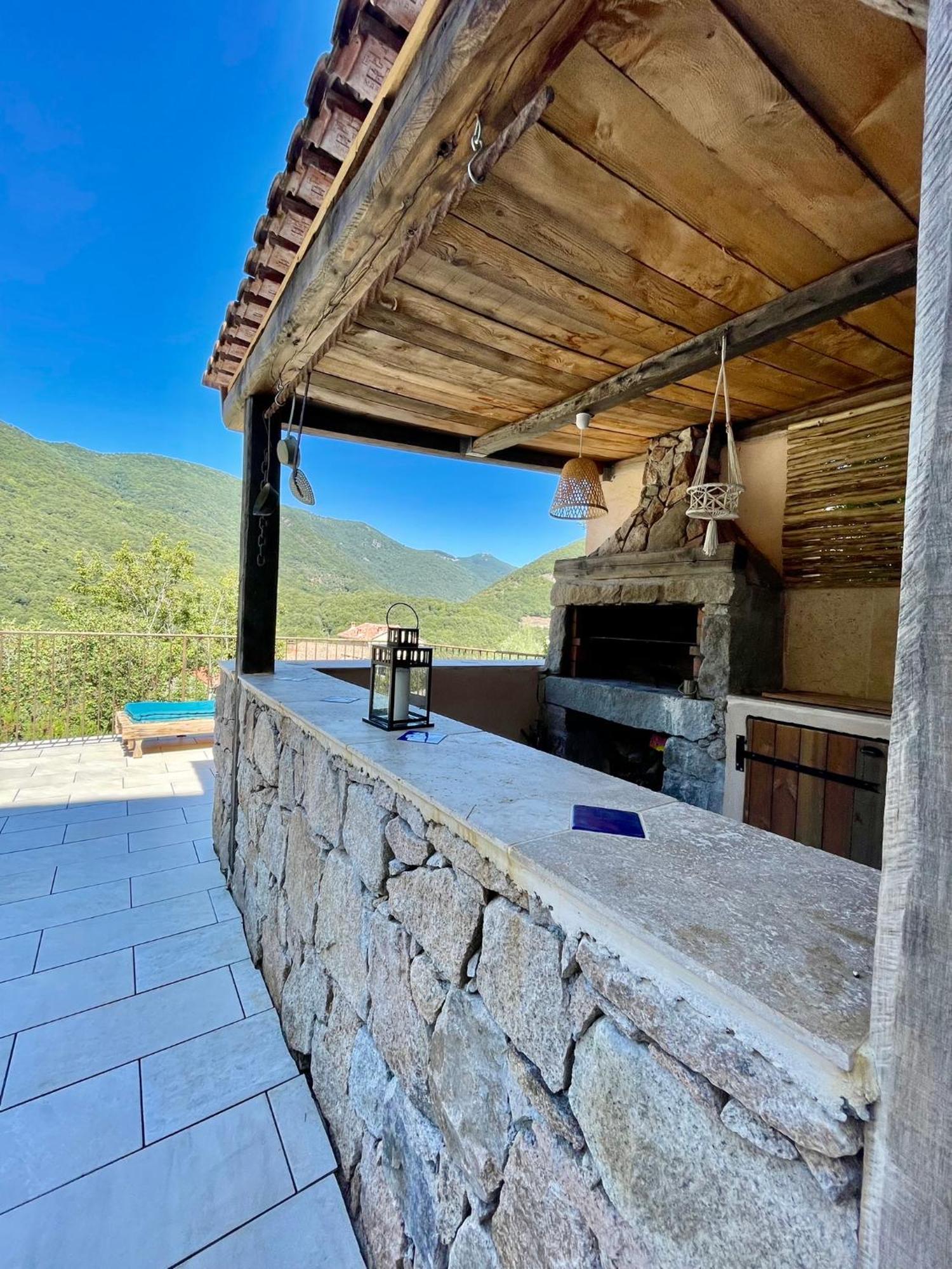 Casa Arena Authentique Maison De Village Avec Piscine Au Coeur De L'Alta Rocca - Zoza Екстериор снимка