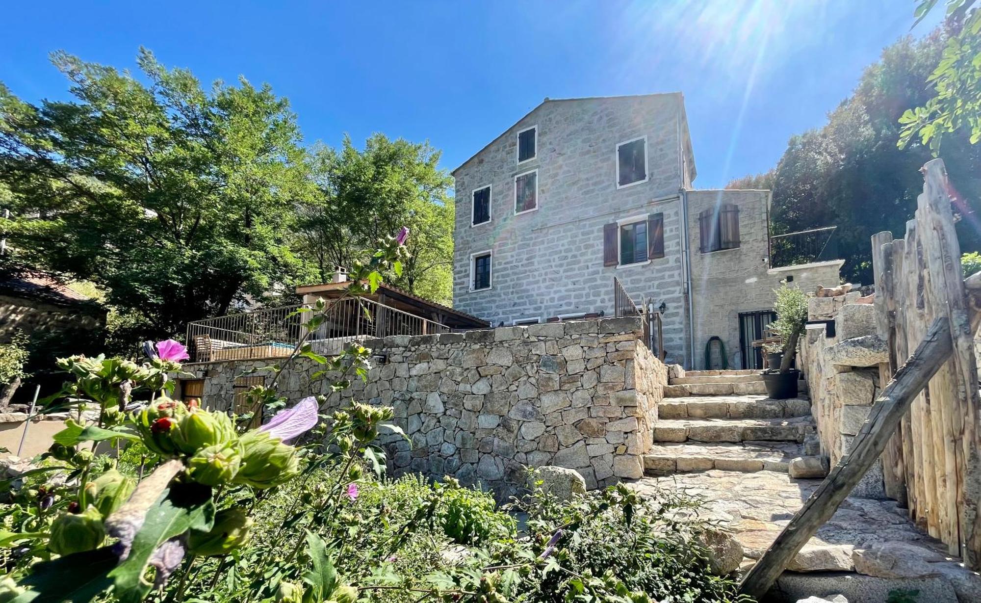 Casa Arena Authentique Maison De Village Avec Piscine Au Coeur De L'Alta Rocca - Zoza Екстериор снимка