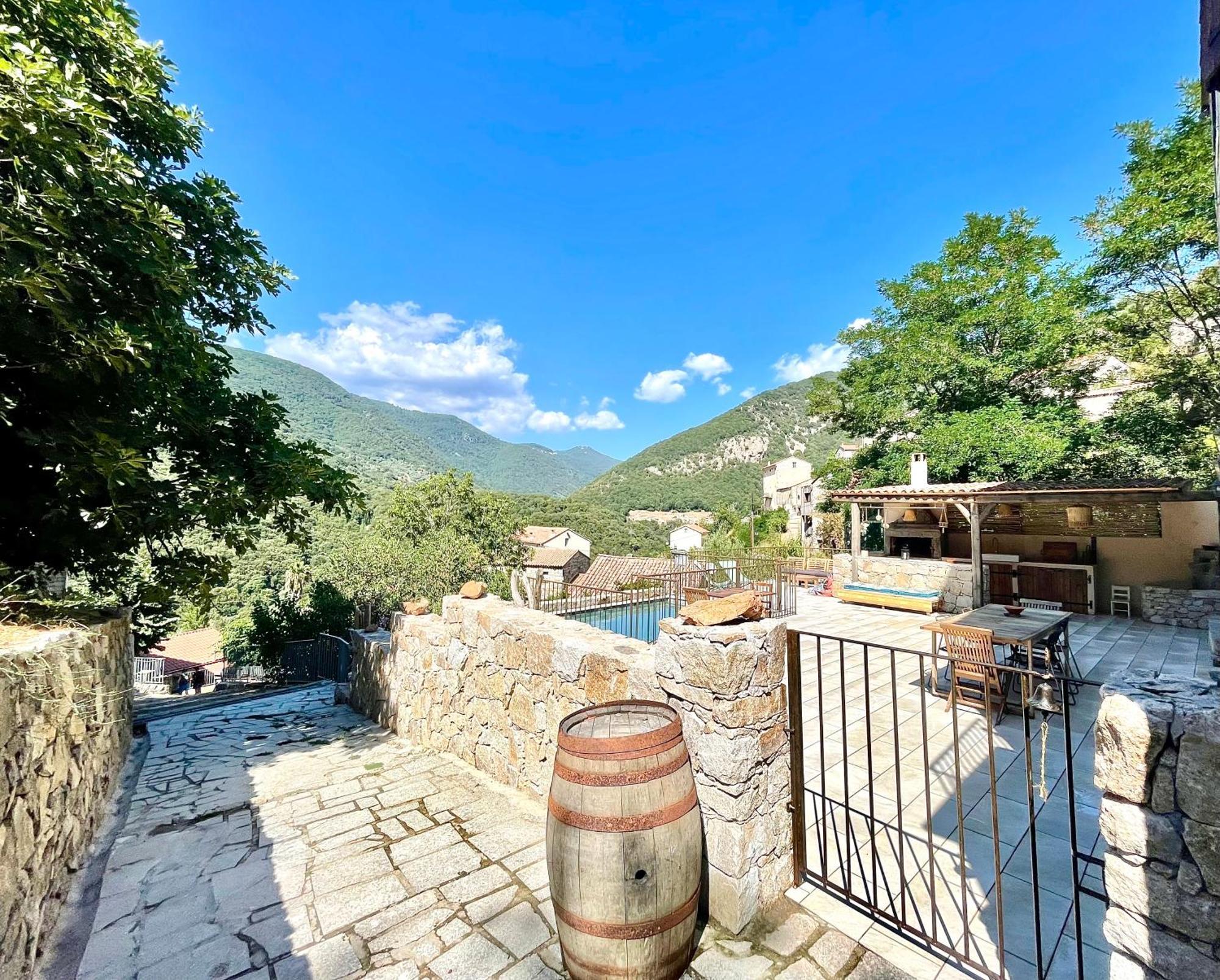 Casa Arena Authentique Maison De Village Avec Piscine Au Coeur De L'Alta Rocca - Zoza Екстериор снимка