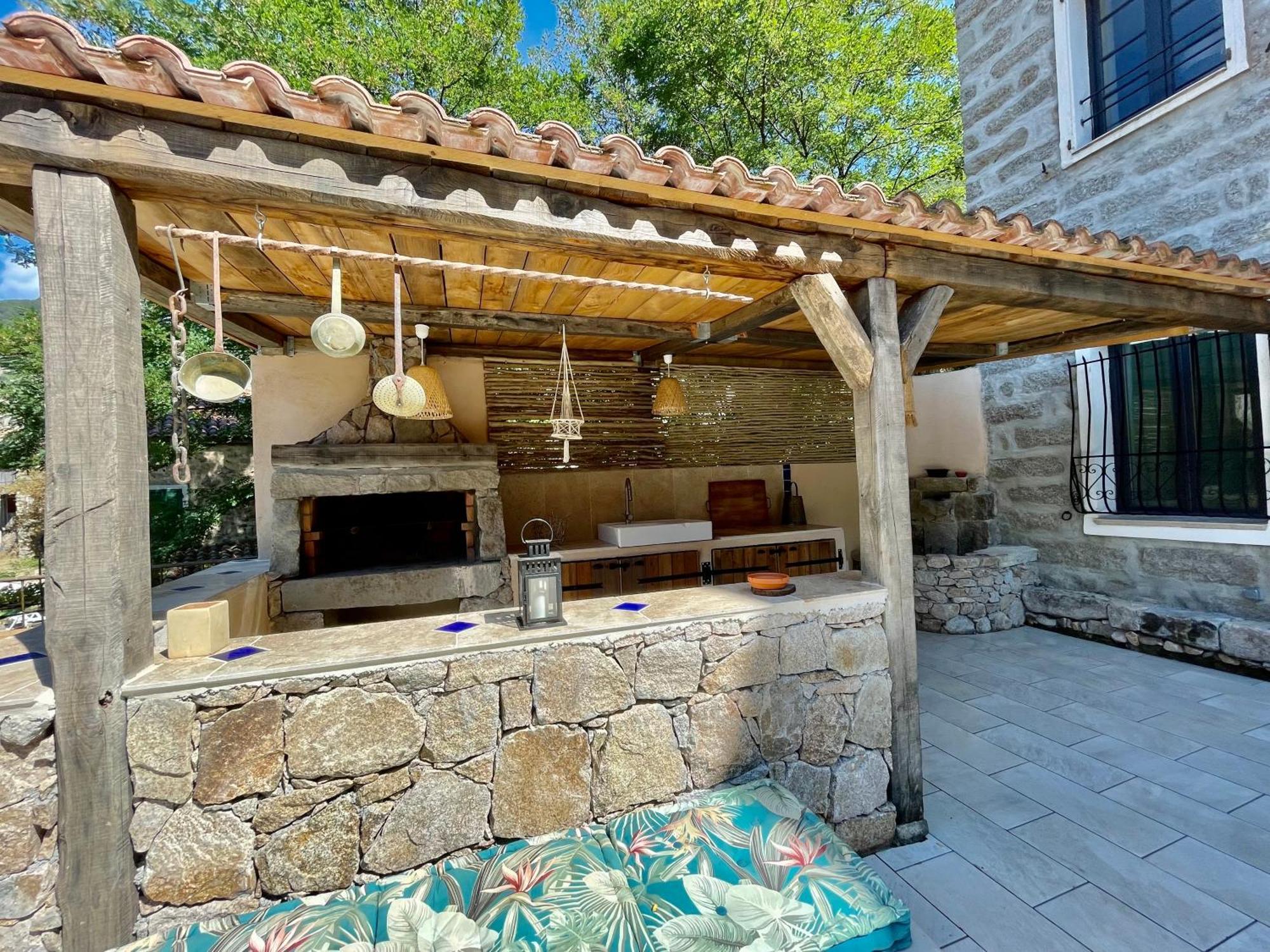Casa Arena Authentique Maison De Village Avec Piscine Au Coeur De L'Alta Rocca - Zoza Екстериор снимка