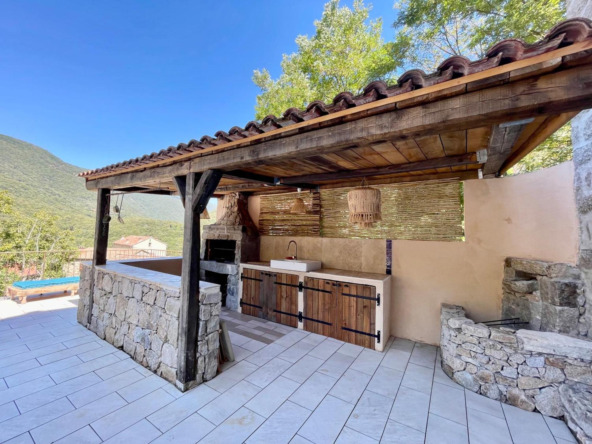 Casa Arena Authentique Maison De Village Avec Piscine Au Coeur De L'Alta Rocca - Zoza Екстериор снимка