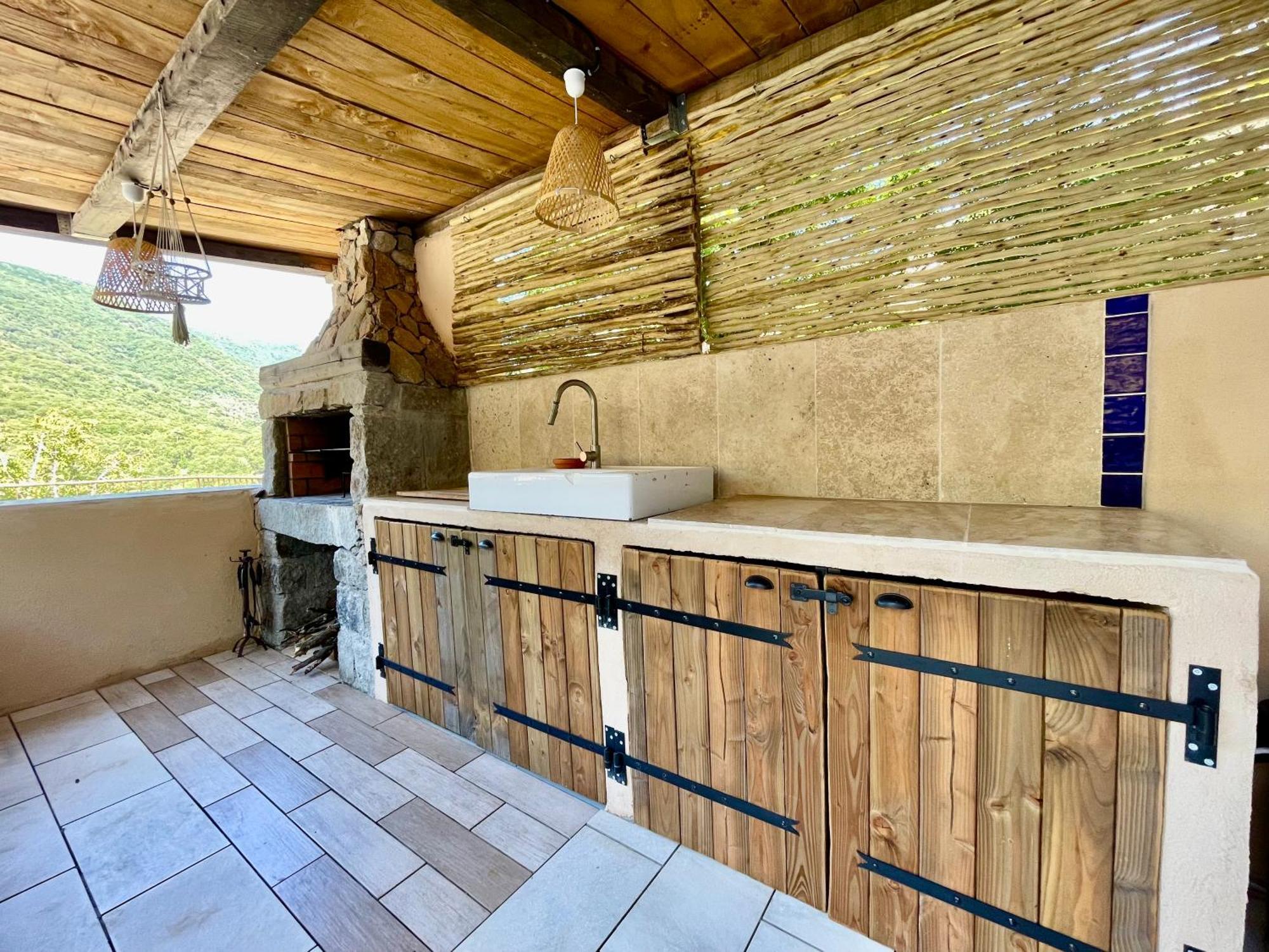 Casa Arena Authentique Maison De Village Avec Piscine Au Coeur De L'Alta Rocca - Zoza Екстериор снимка