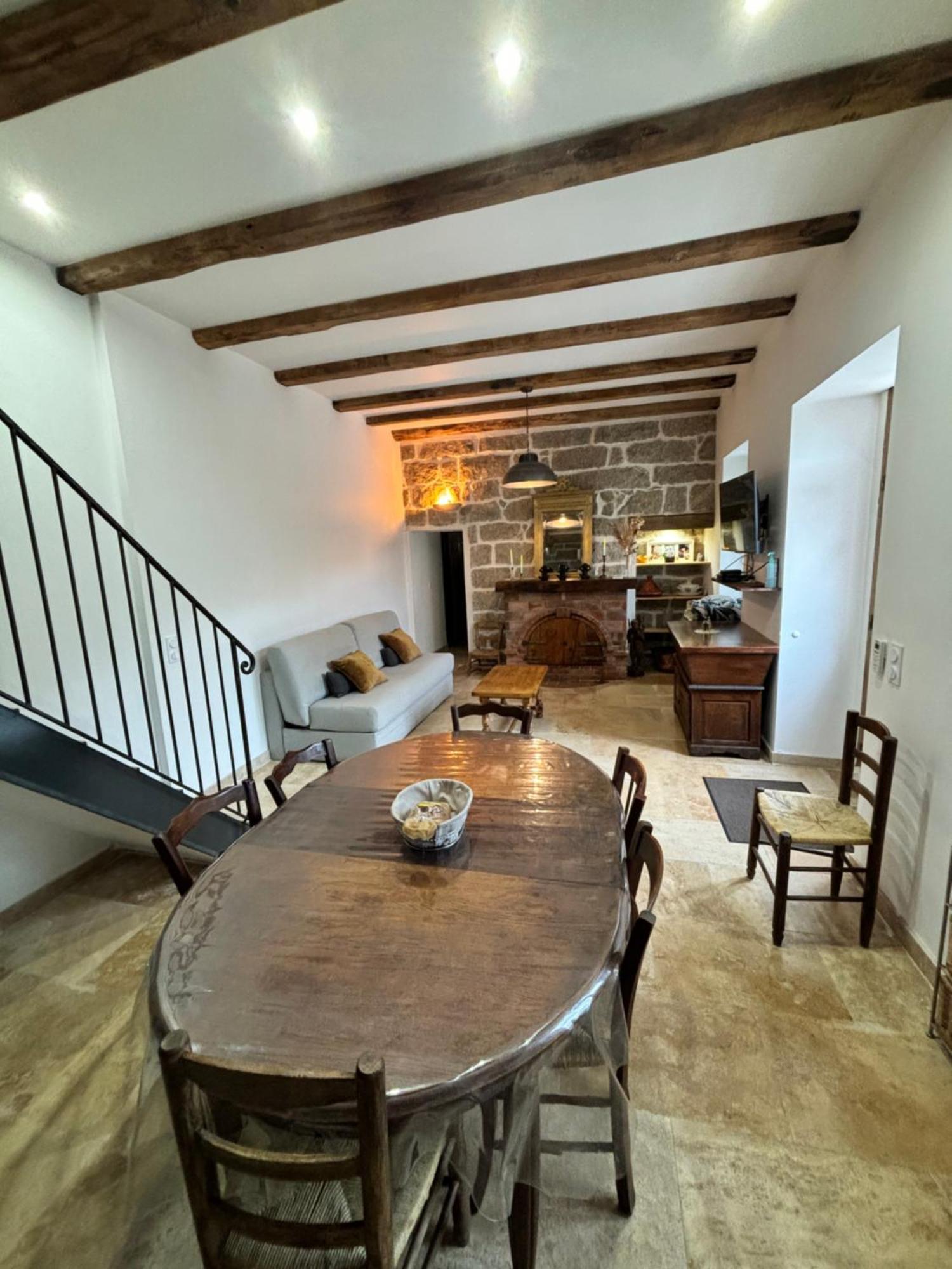 Casa Arena Authentique Maison De Village Avec Piscine Au Coeur De L'Alta Rocca - Zoza Екстериор снимка